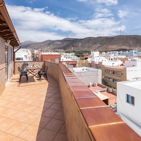Attico Vista Oceano E Citta 3 Camere 2 Bagni Wifi Ac Morro Jable  Exteriör bild